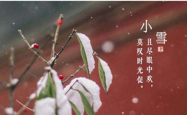 今日小雪 | 節(jié)氣養(yǎng)生注意“外防濕冷、內(nèi)防燥熱”
